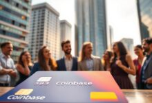 cartão Coinbase internacional Brasil uso